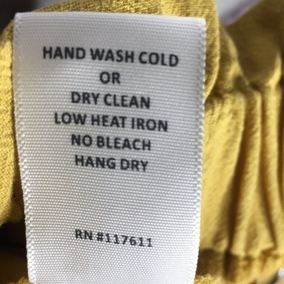 HAVE FASHION yellow paper bag pull on shorts - Picture 9 of 10